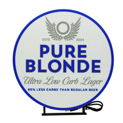 Pure Blonde Beer Light Box - The 3D Print Smiths