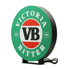 Victoria Bitter VB Beer Light Box - The 3D Print Smiths