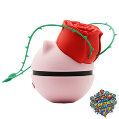 Bulbasaur Valentines Edition Character Ball 3D Printed Collectable