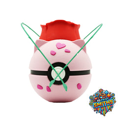 Bulbasaur Valentines Edition Character Ball 3D Printed Collectable