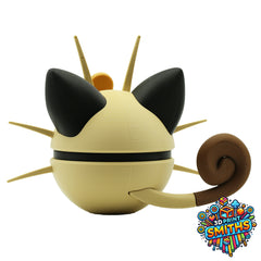 Meowth Character Ball 3D Printed Collectable