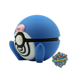 Poliwag Character Ball 3D Printed Collectable