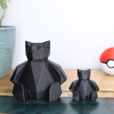 Low Poly 3D Printed Snorlax Figurine - Retro Pokemon Model - The 3D Print Smiths
