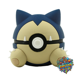 Snorlax Character Ball 3D Printed Collectable
