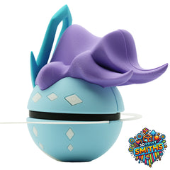 Suicune Character Ball 3D Printed Collectable