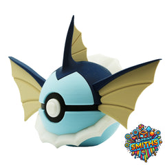 Vaporeon Character Ball 3D Printed Collectable