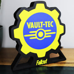 Fallout Vault Tec Door and Stand Light Box - The 3D Print Smiths