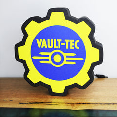 Fallout Vault Tec Door and Stand Light Box - The 3D Print Smiths