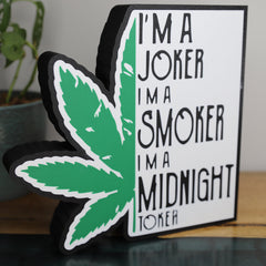 Joker, Smoker, Midnight Toker Light Box - The 3D Print Smiths
