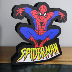 Spiderman Classic Light Box - The 3D Print Smiths