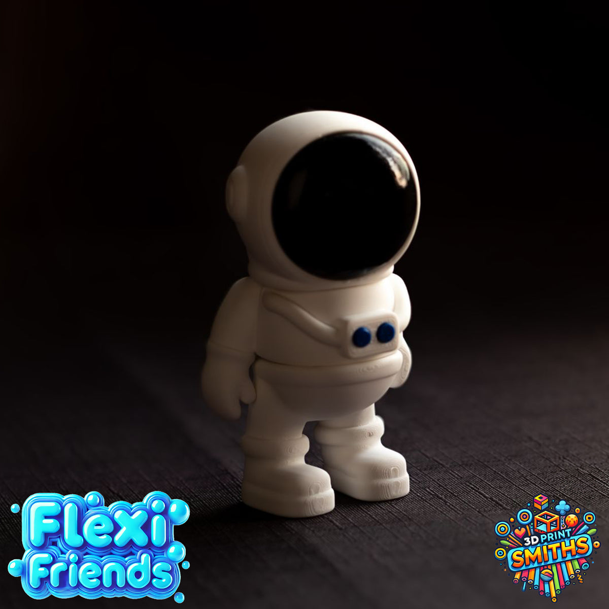 FlexiFriend Tom the Astronaut - Flexible 3D Printed Toy