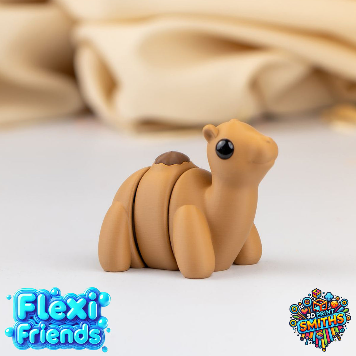 Flexi Friend Baby Camel - Flexible 3D Printed Toy