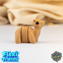 Flexi Friend Baby Camel - Flexible 3D Printed Toy