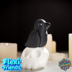 Flexi Friend Baby Crow - Flexible 3D Printed Toy