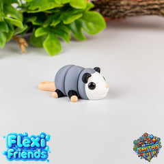 Flexi Friend Baby Opossum - Flexible 3D Printed Toy