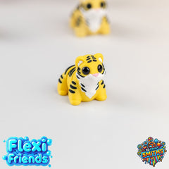 Flexi Friend Baby Tiger - Flexible 3D Printed Toy