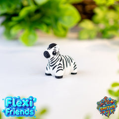 Flexi Friend Baby Zebra - Flexible 3D Printed Toy