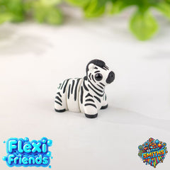 Flexi Friend Baby Zebra - Flexible 3D Printed Toy