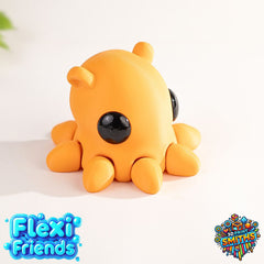 Flexi Friend Dumbo Octopus - Flexible 3D Printed Toy