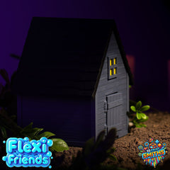 Flexi Friend Haunted House With Moving Doors