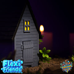 Flexi Friend Haunted House With Moving Doors