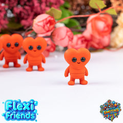 Flexi Friend Tiny Heart - Flexible 3D Printed Toy