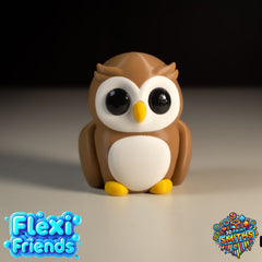 Flexi Friend Owl - Flexible 3D Printed Toy