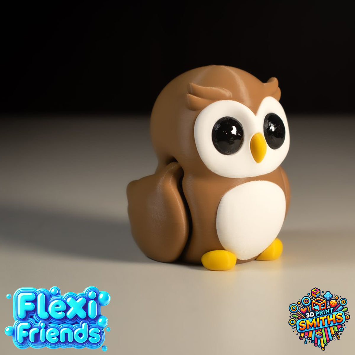 Flexi Friend Owl - Flexible 3D Printed Toy
