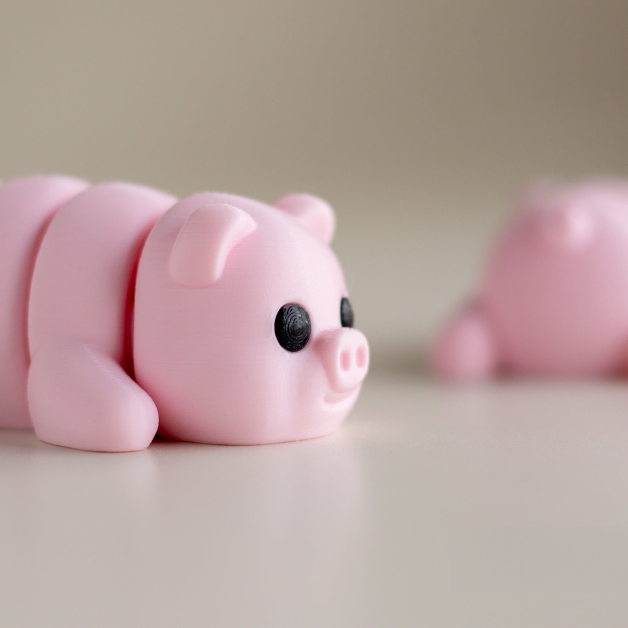 FlexiFriend Pig - Flexible 3D Printed Toy