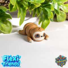 Flexi Friend Baby Sloth - Flexible 3D Printed Toy