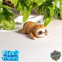 Flexi Friend Baby Sloth - Flexible 3D Printed Toy