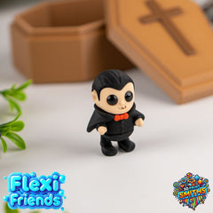 Flexi Friend Tiny Dracula - Flexible 3D Printed Toy