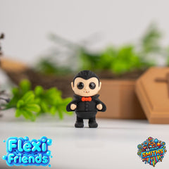 Flexi Friend Tiny Dracula - Flexible 3D Printed Toy