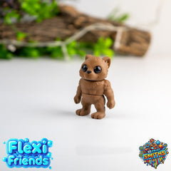 Flexi Friend Tiny Werewolf - Flexible 3D Printed Toy