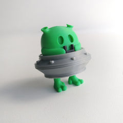 FlexiFriend Zog the Alien - Flexible 3D Printed Toy