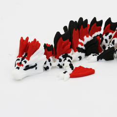3D Printed Koi Dragon | Multi-Colour Articulated Fidget Toy