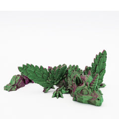 3D Printed Baby Alicorn Dragon | Single Colour Articulated Fidget Toy