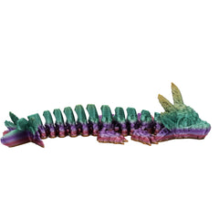 3D Printed Axolotl Dragon | Single Colour Articulated Fidget Toy