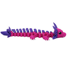 3D Printed Axolotl Dragon | Multi-Colour Articulated Fidget Toy