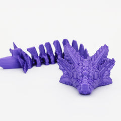 3D Printed Axolotl Dragon | Single Colour Articulated Fidget Toy
