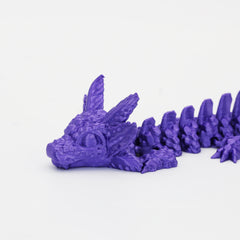 3D Printed Axolotl Dragon | Single Colour Articulated Fidget Toy