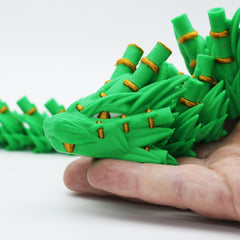 3D Printed Bamboo Dragon Articulated Fidget Toy