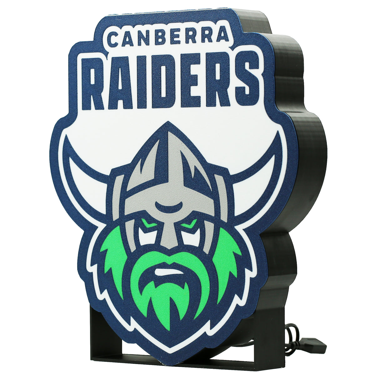 Conversion Nrl Led Sign Canberra Raiders LED Light Box | NRL Bar Decor | The 3D Print Smiths