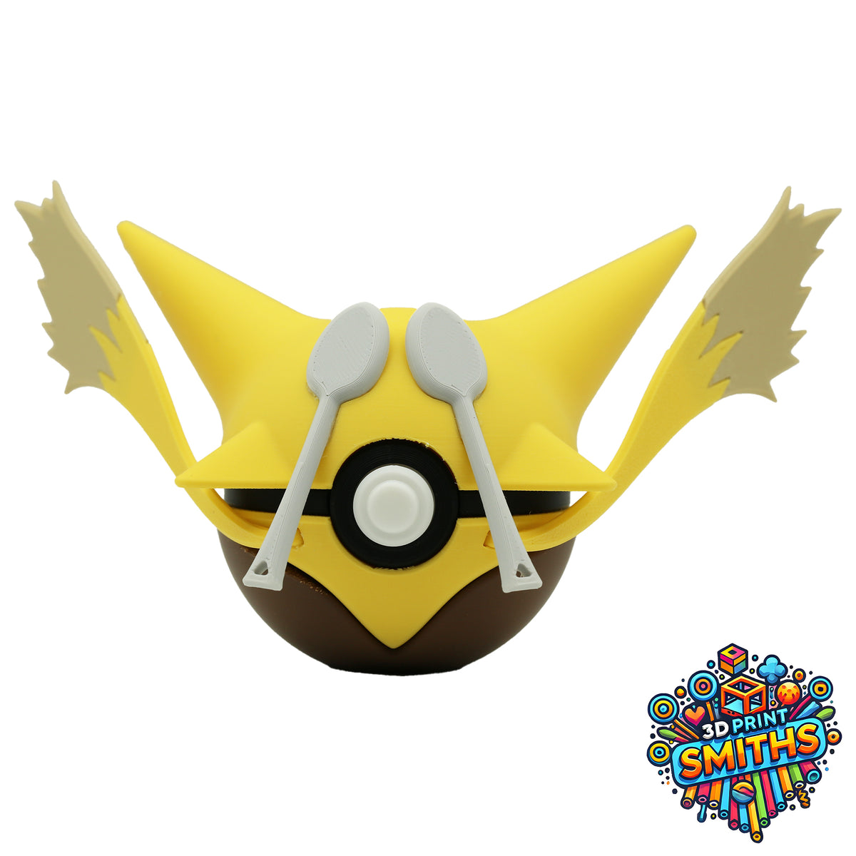 Alakazam Character Ball 3D Printed Collectable