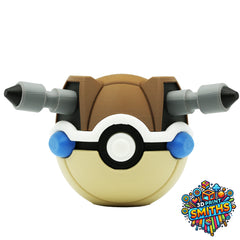 Blastoise Character Ball 3D Printed Collectable
