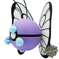Butterfree Character Ball 3D Printed Collectable