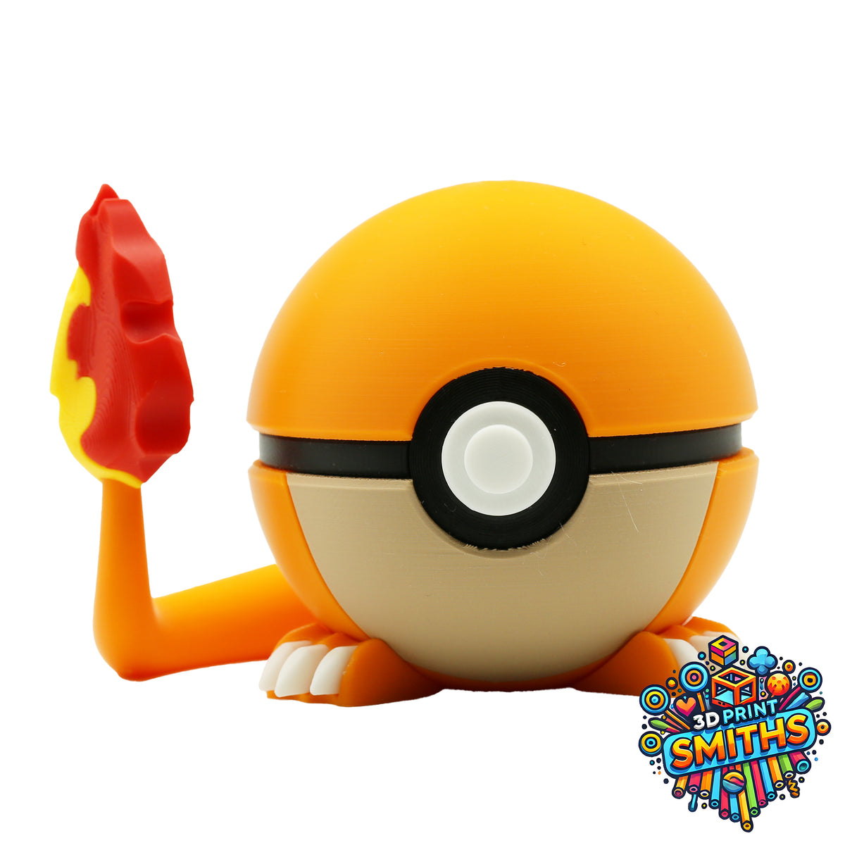 Charmander Character Ball 3D Printed Collectable