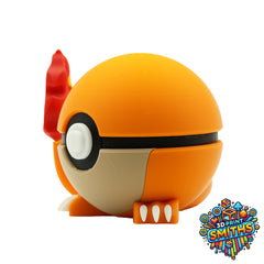 Charmander Character Ball 3D Printed Collectable