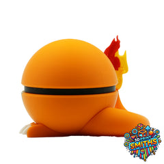 Charmander Character Ball 3D Printed Collectable