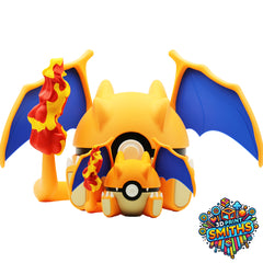Charizard Super Size Character Ball 3D Printed Collectable
